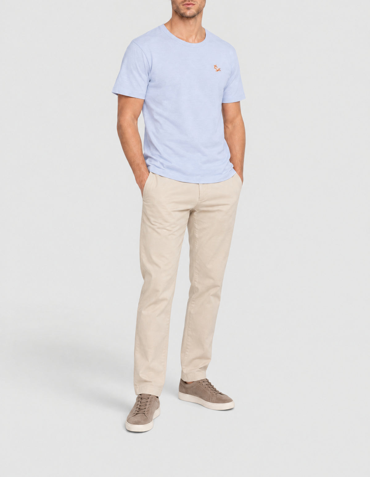 T-shirt avec écusson - Beat Blue