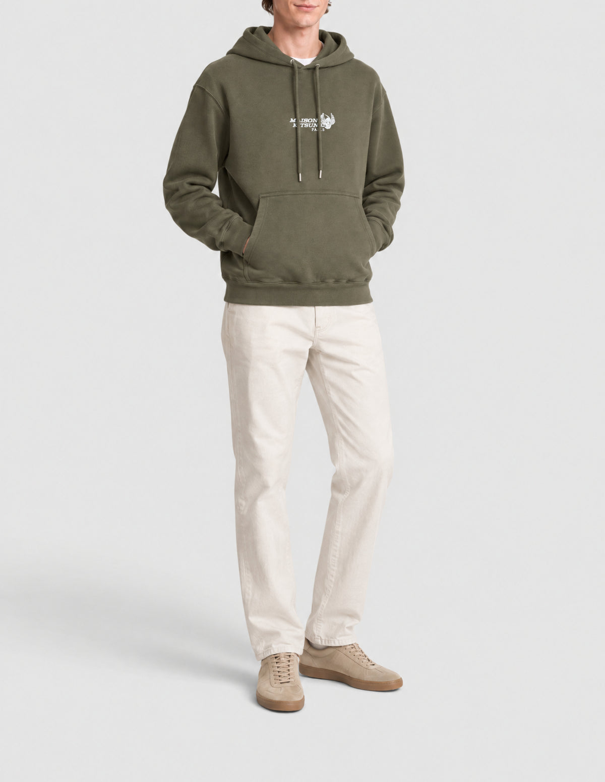 Sweatshirt Racing Wheels - Military Green