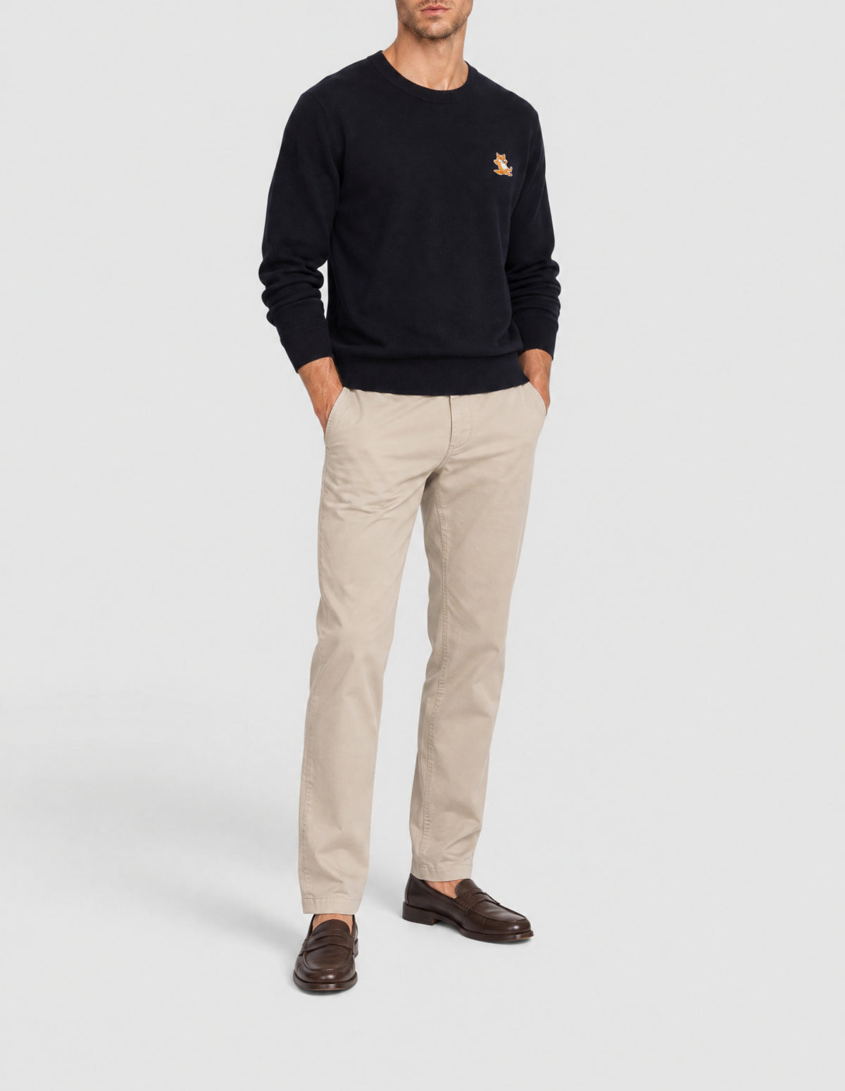 Pull Chillax en laine - Ink Blue