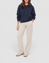 Sweatshirt avec écusson Bold Fox Head - Ink Blue