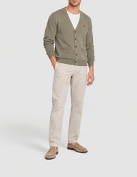 Cardigan en laine - Pebble