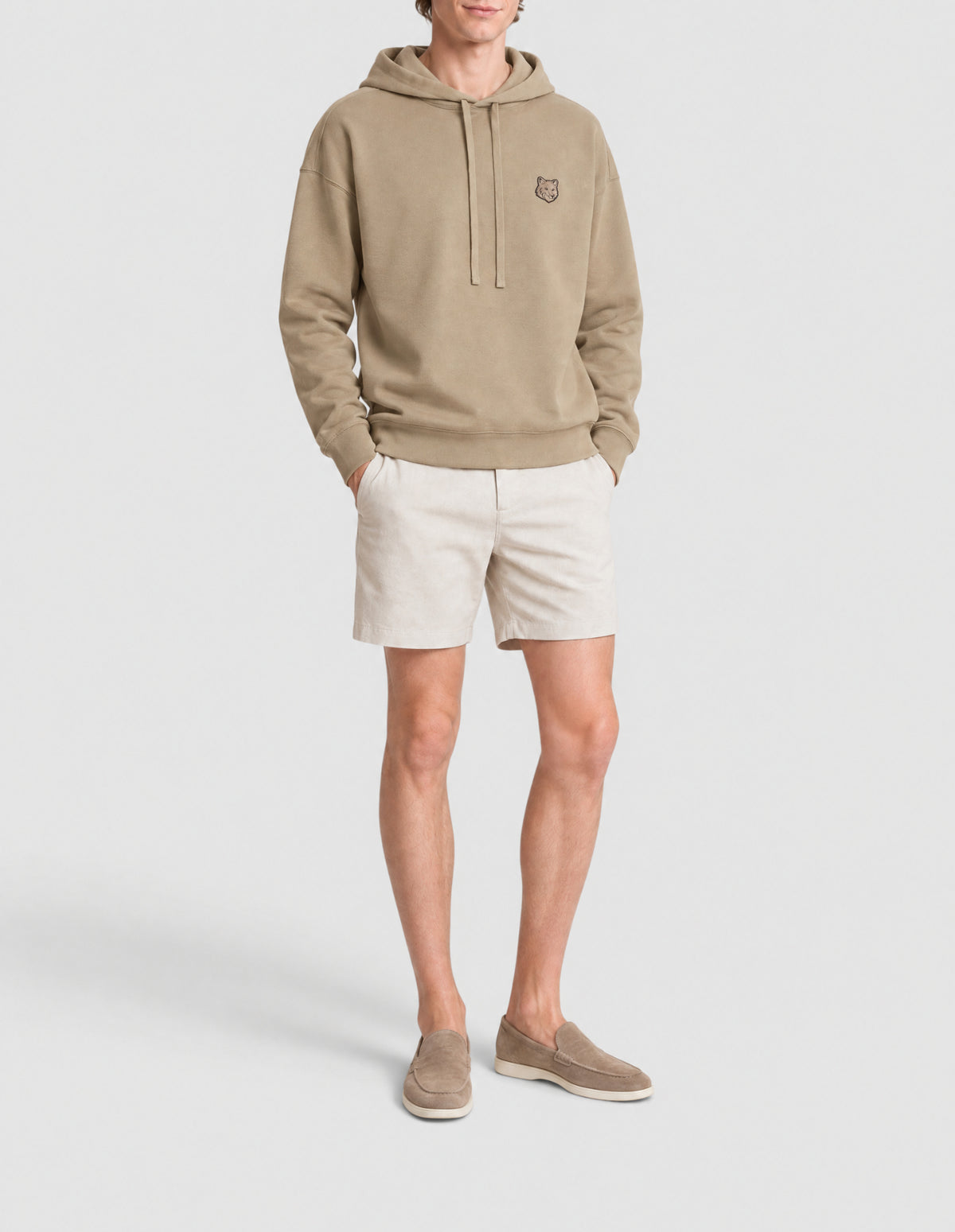 Sweatshirt oversize Fox Head - Winter Twig