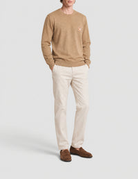 Pull Chillax Fox en laine - Beige