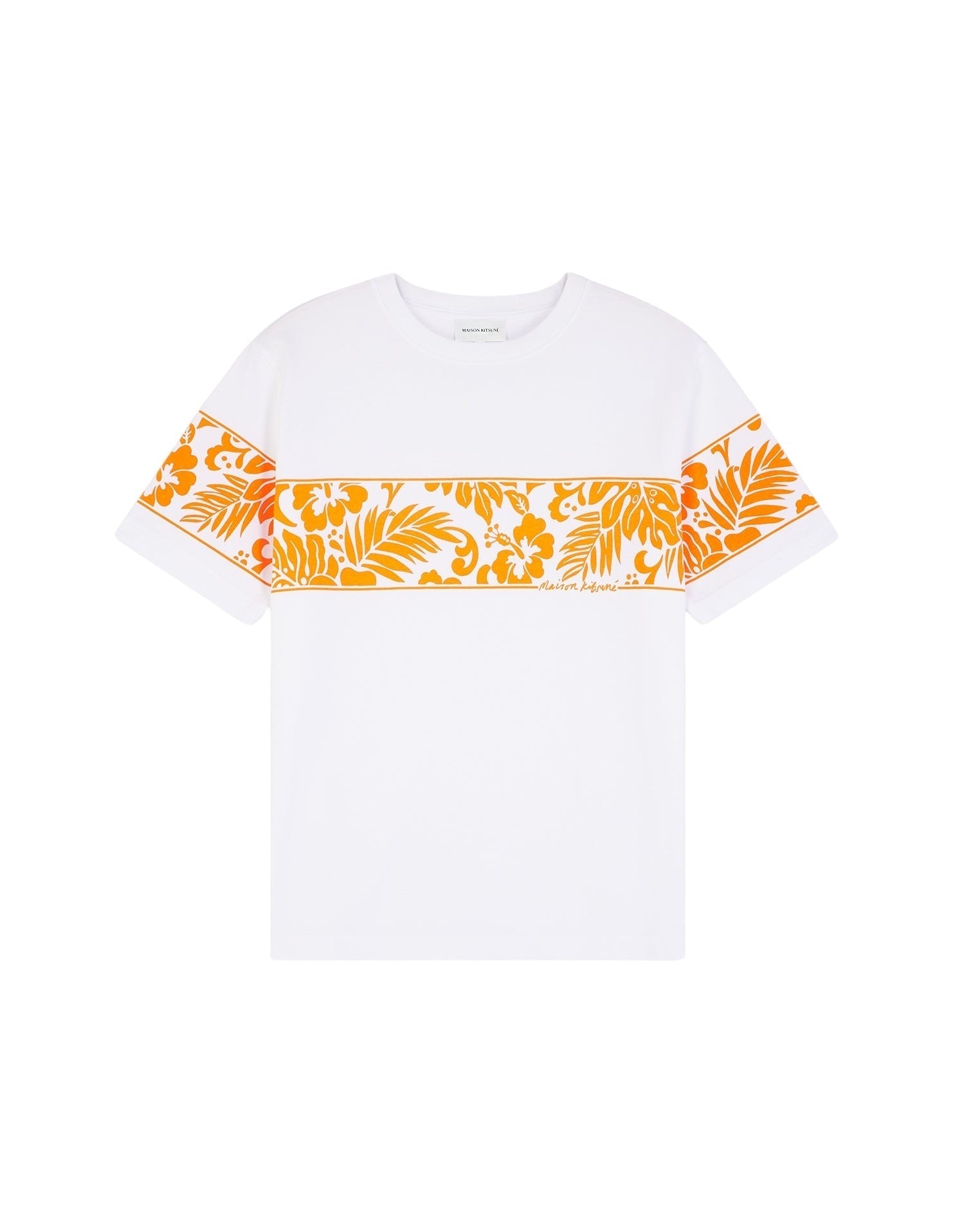 T-shirt à encolure arrondie - White