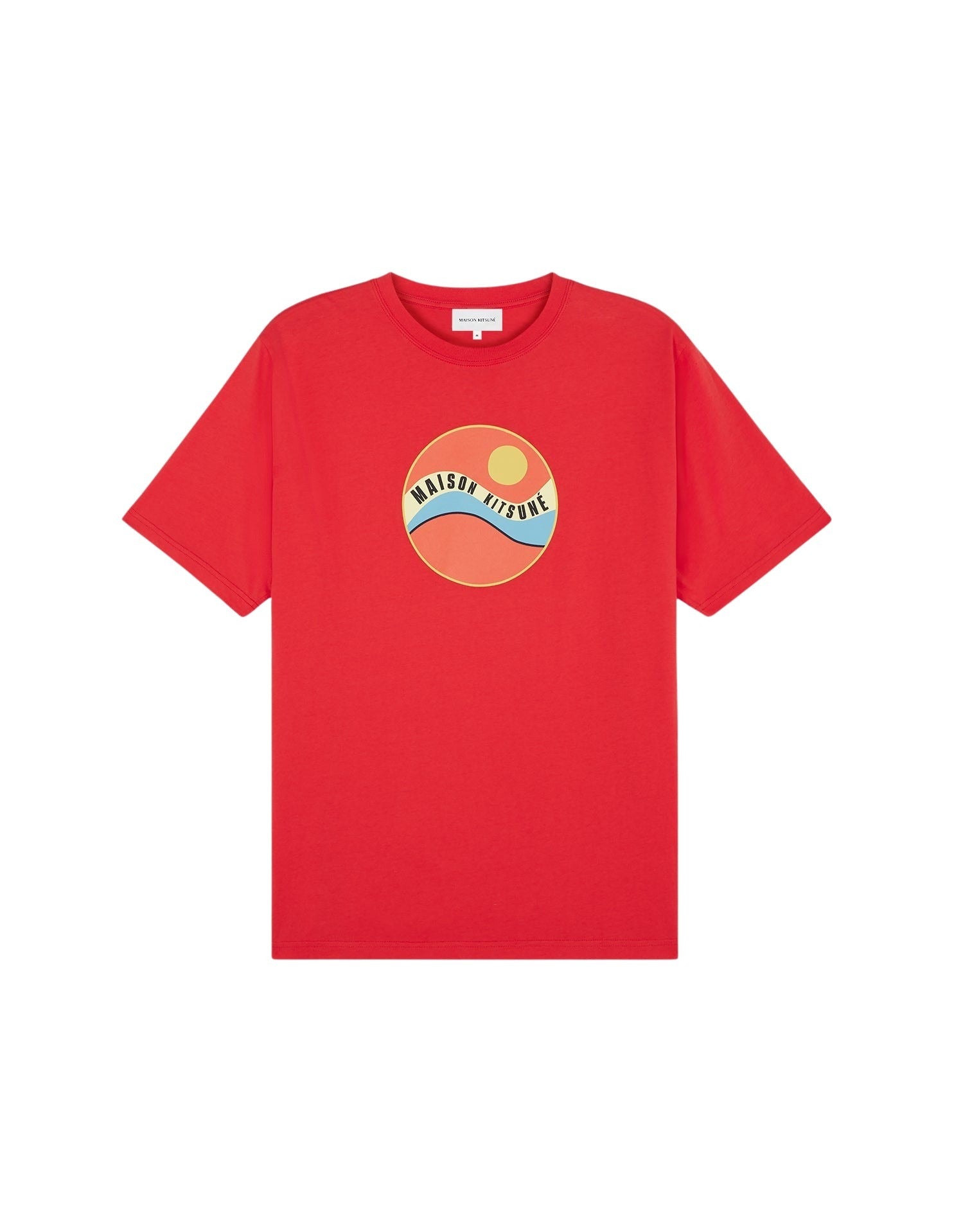T-shirt à encolure arrondie - Chili Red