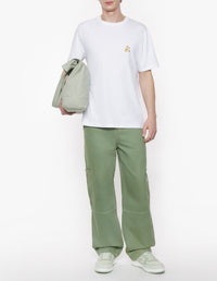 T-shirt with crest - White