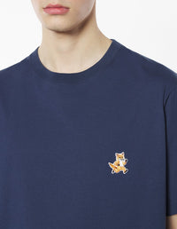 T-shirt with patch - Ink Blue