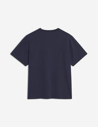 T-shirt with patch - Ink Blue
