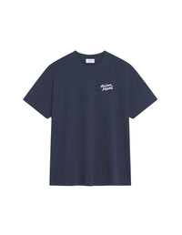 T-shirt with embroidery - Ink Blue