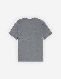 Bold Fox Head T-shirt with patch - Medium Grey Melange