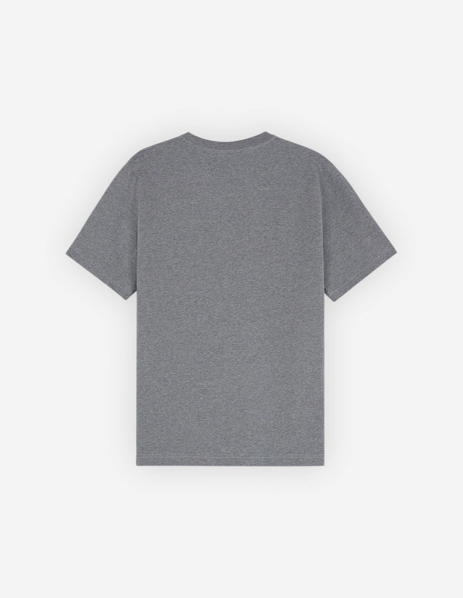 Bold Fox Head T-shirt with patch - Medium Grey Melange