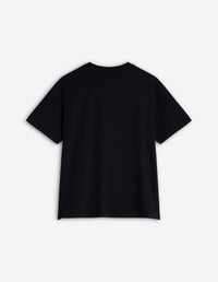 Bold Fox Head T-shirt with patch - Black