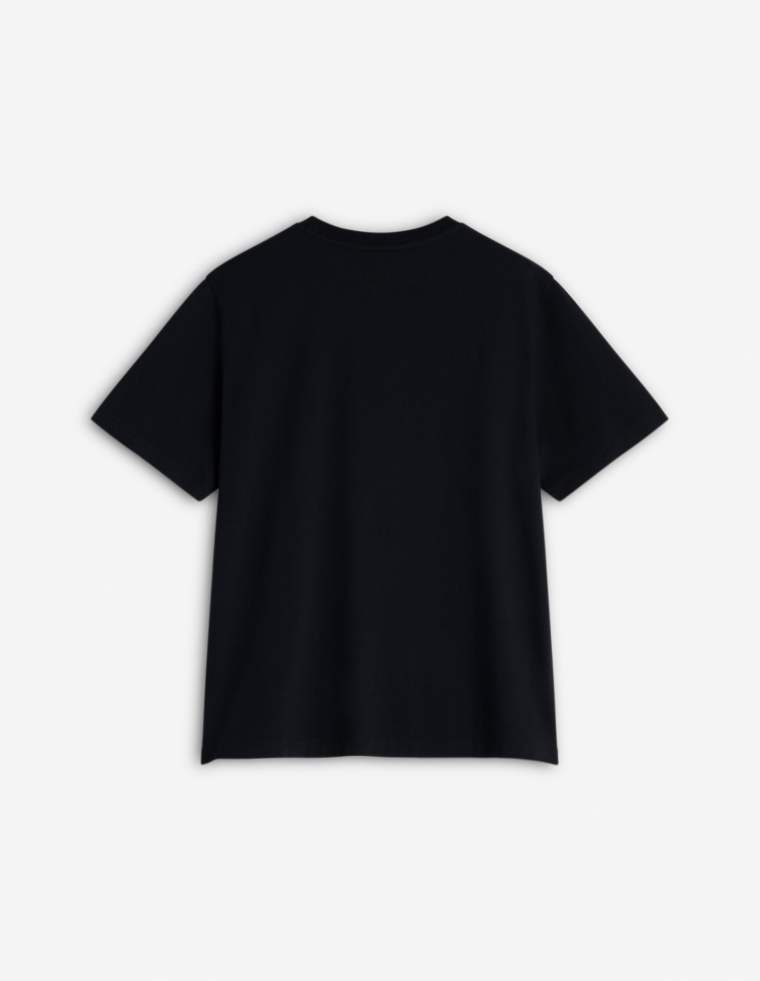Bold Fox Head T-shirt with patch - Black