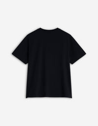 T-shirt Bold Fox Head avec écusson - Black
