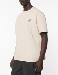 Bold Fox Head T-shirt with patch - Smoke