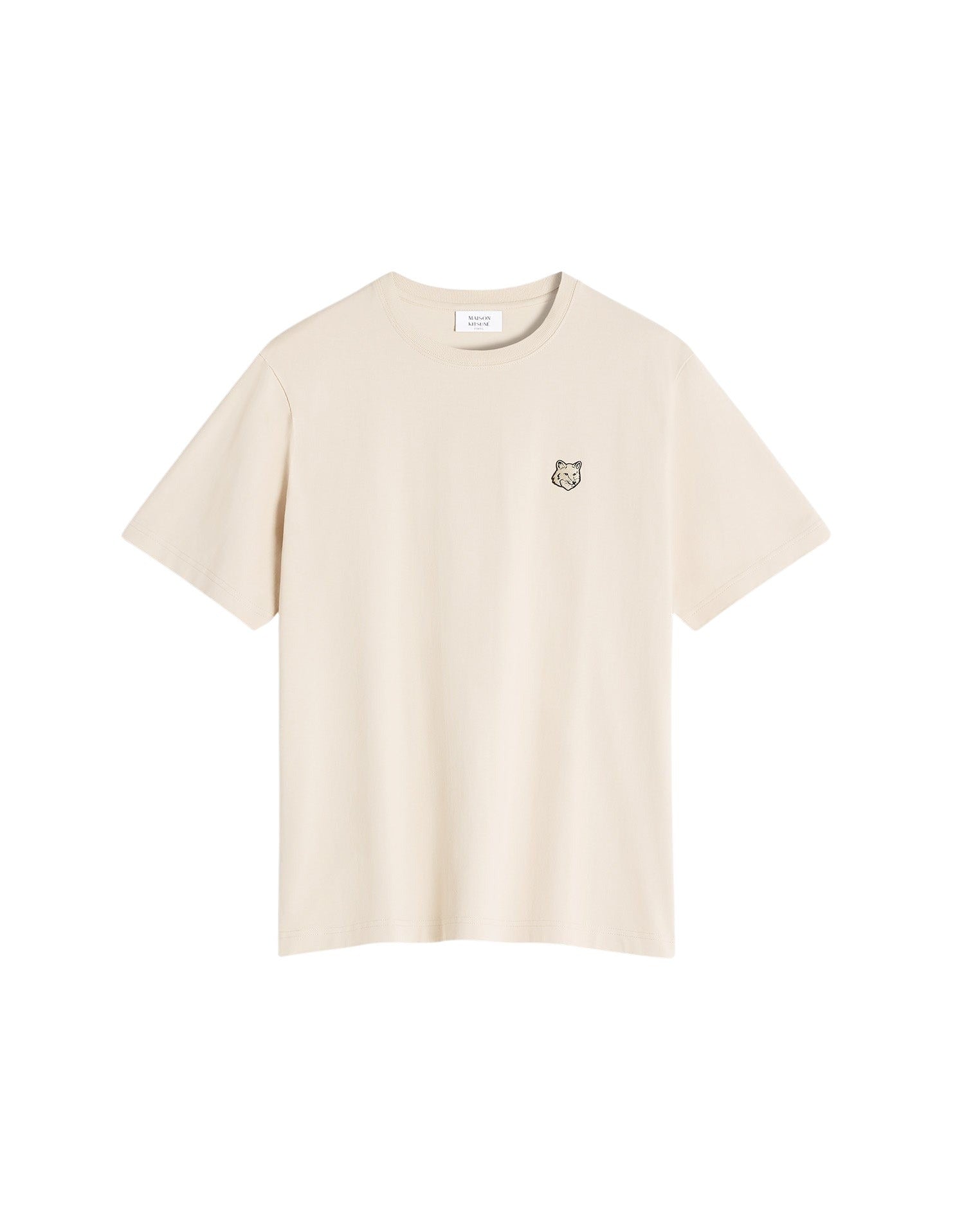 Bold Fox Head T-shirt with patch - Smoke