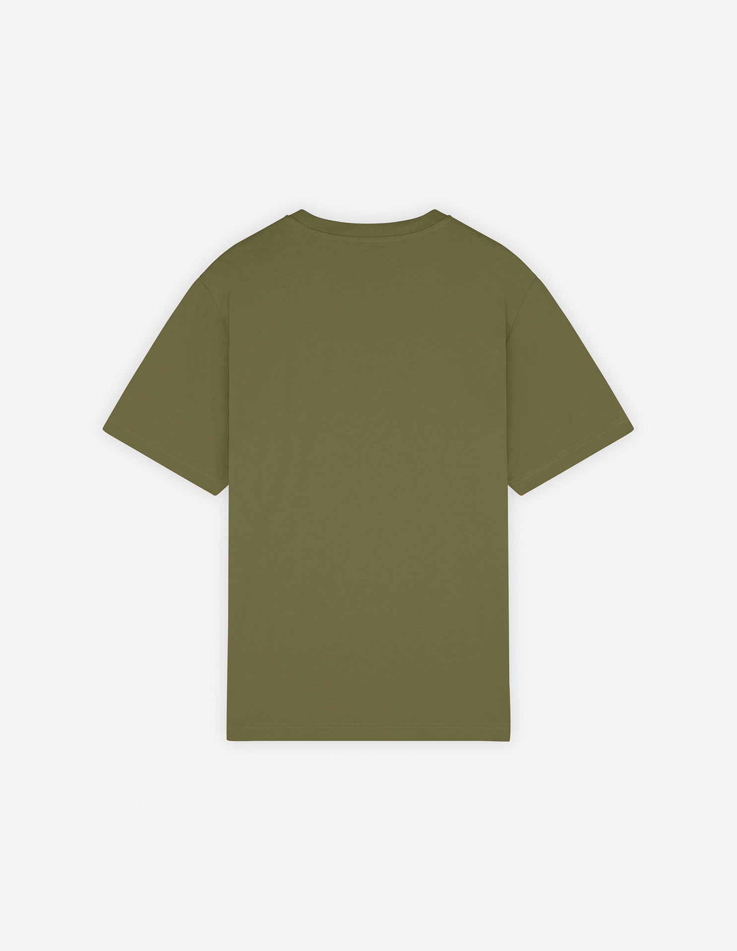 Bold Fox Head T-shirt with patch - Military Green
