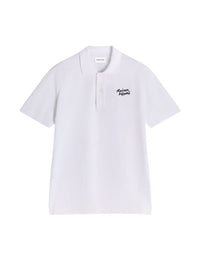 Polo à manches courtes avec broderie - White & Black