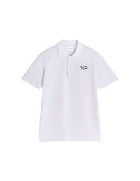 Polo à manches courtes avec broderie - White & Black