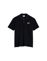 Polo à manches courtes avec broderie - Black & White