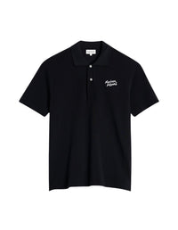 Polo à manches courtes avec broderie - Black & White