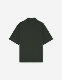Polo à manches courtes coupe oversize avec écusson - Ranger Green