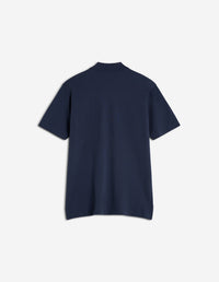 Polo à manches courtes avec écusson - Ink Blue