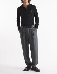 Pull camionneur Bold Fox Head en laine - Black