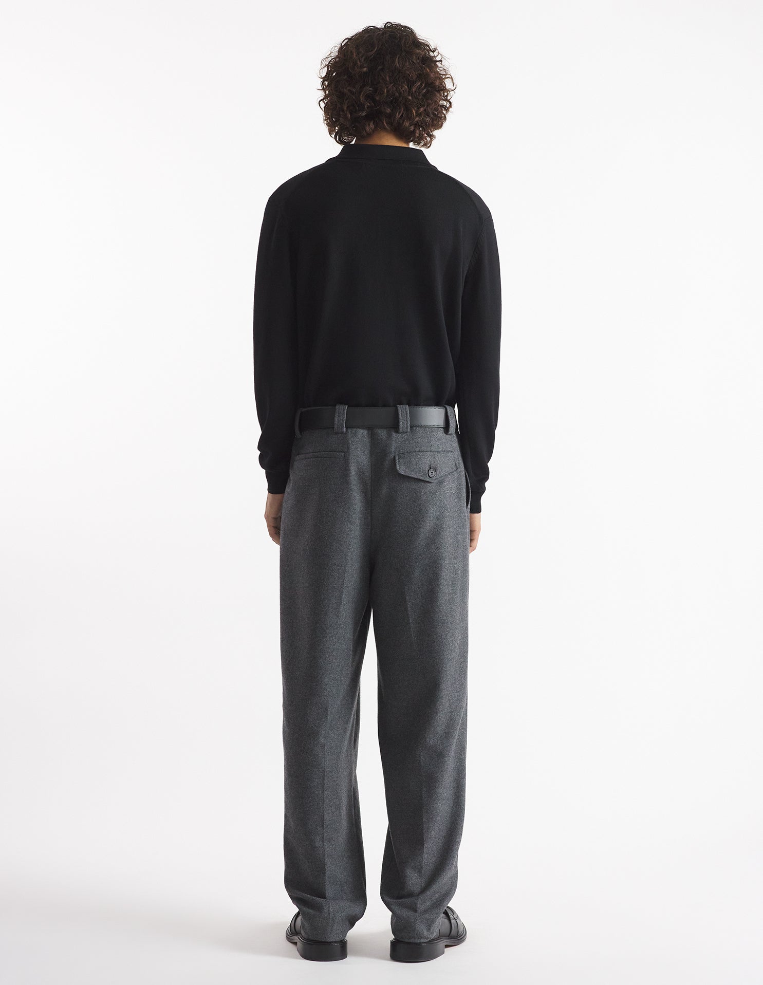 Pull camionneur Bold Fox Head en laine - Black