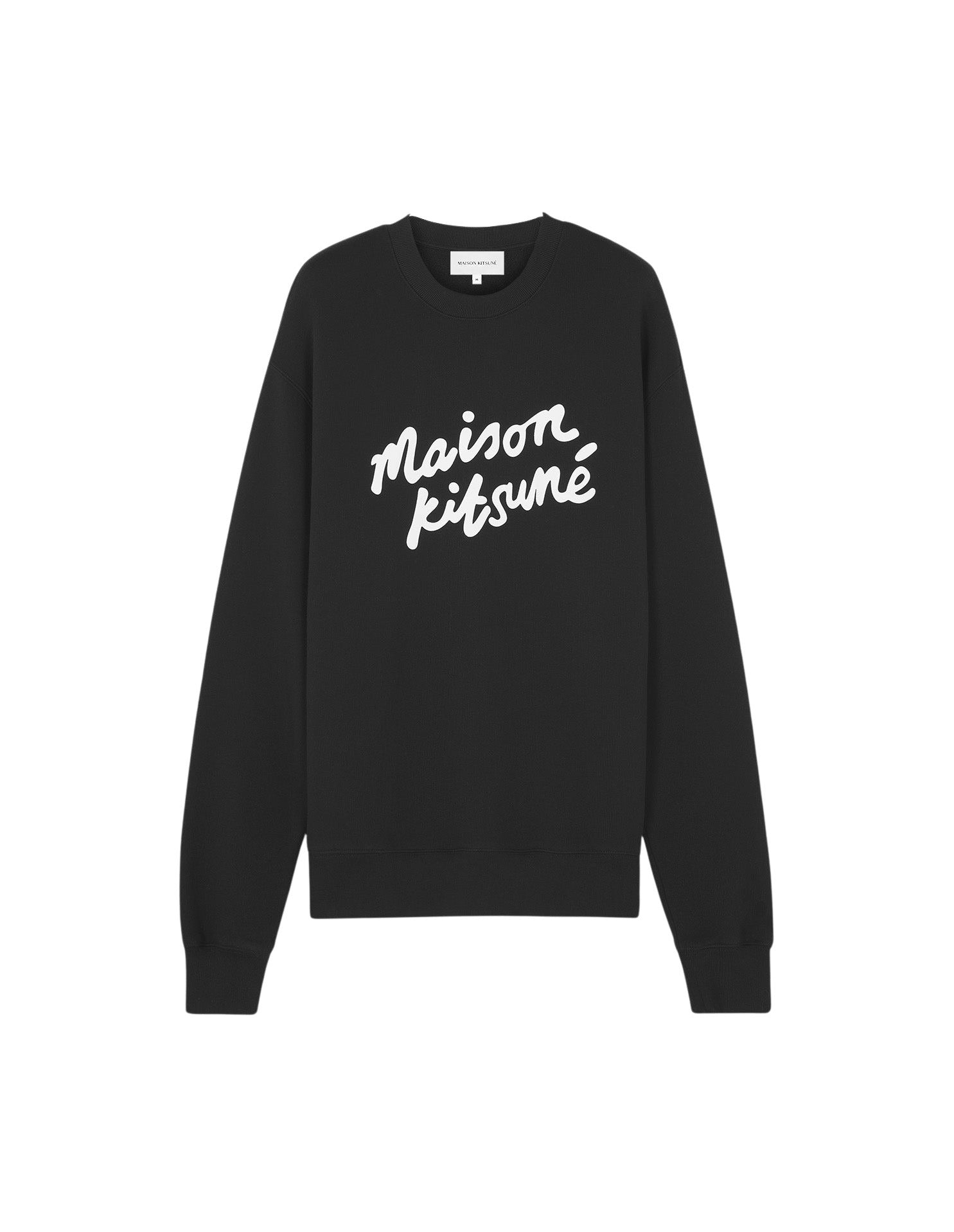 Sweatshirt à manches longues avec impression  - Black & White