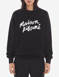 Sweatshirt à manches longues avec impression  - Black & White