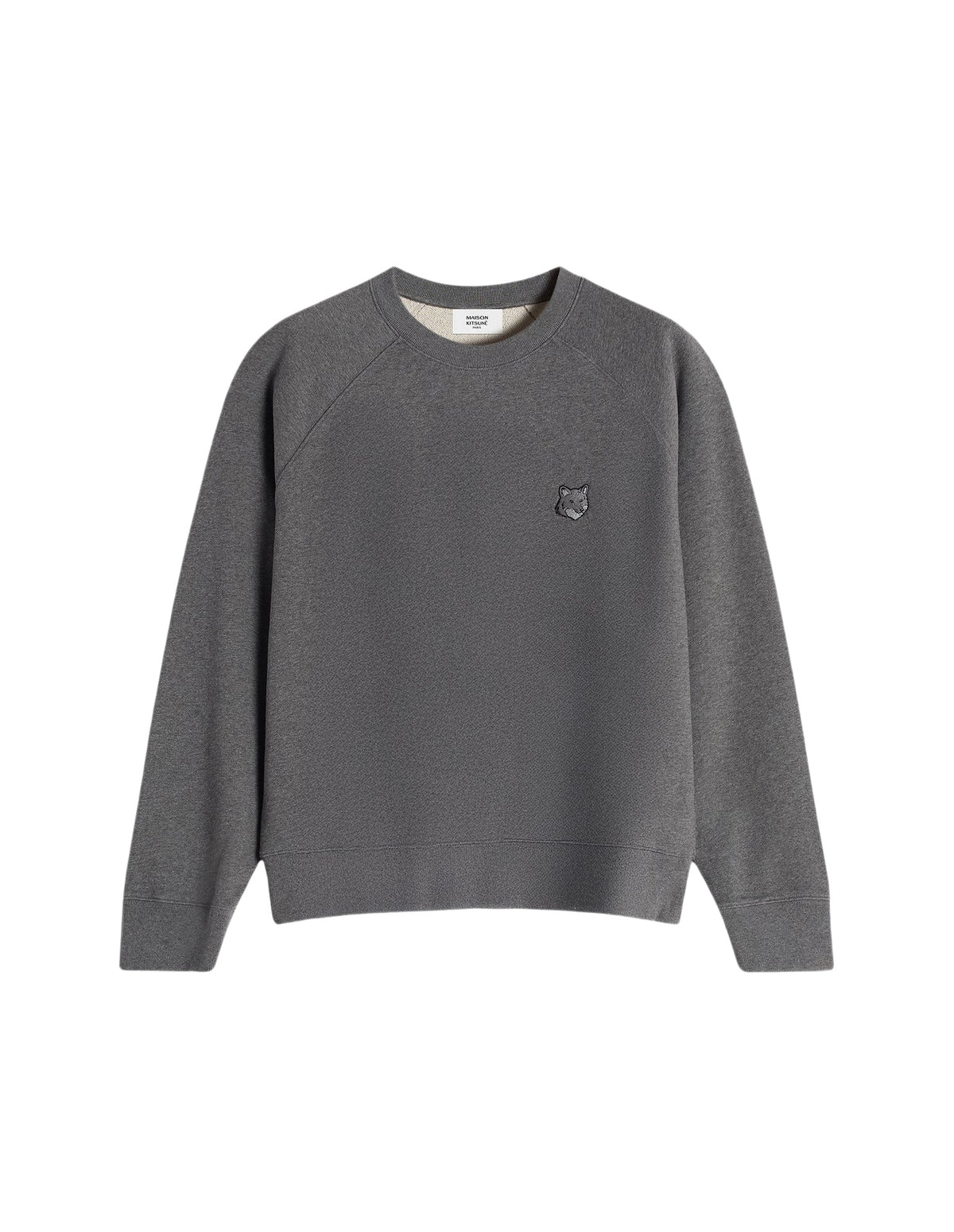 Pull oversize Bold Fox Head - Dark Grey