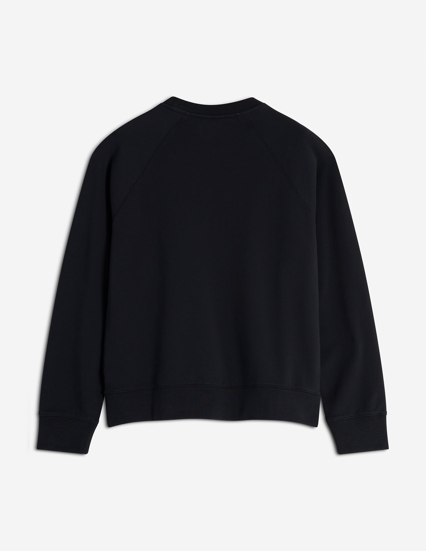 Sweatshirt Bold Fox Head oversize à col rond - Black