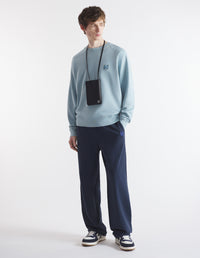 Bold Fox Head Patch Oversize Sweatshirt - Placid