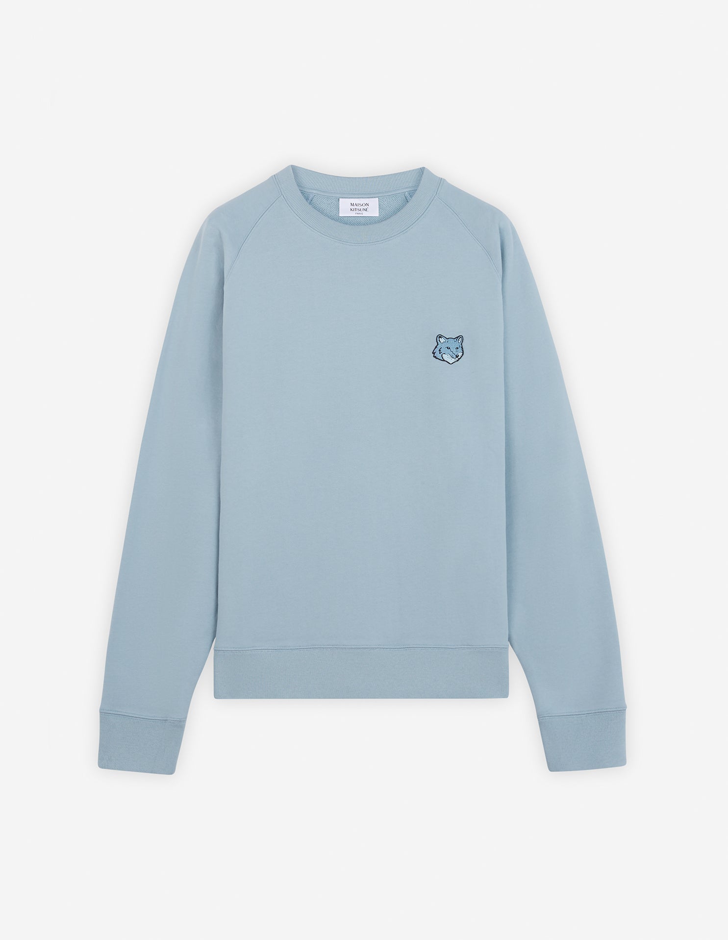 Bold Fox Head Patch Oversize Sweatshirt - Placid
