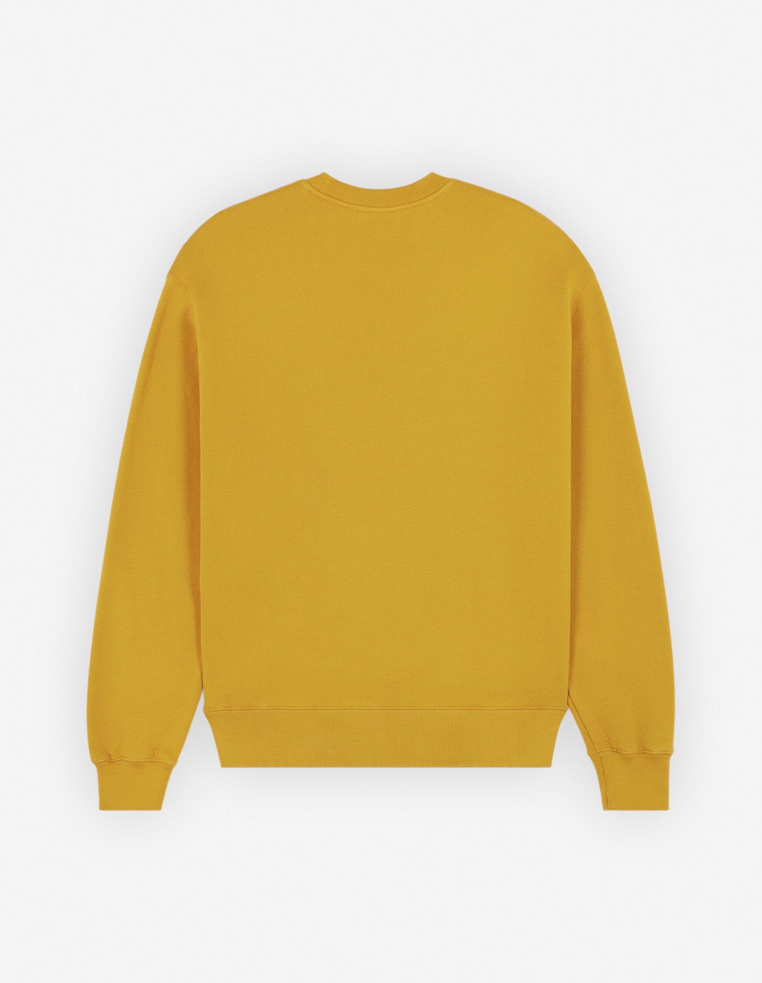 Long-sleeved sweatshirt with print - French Mustard