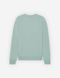 Long-sleeved sweatshirt with print - Seafoam Blue