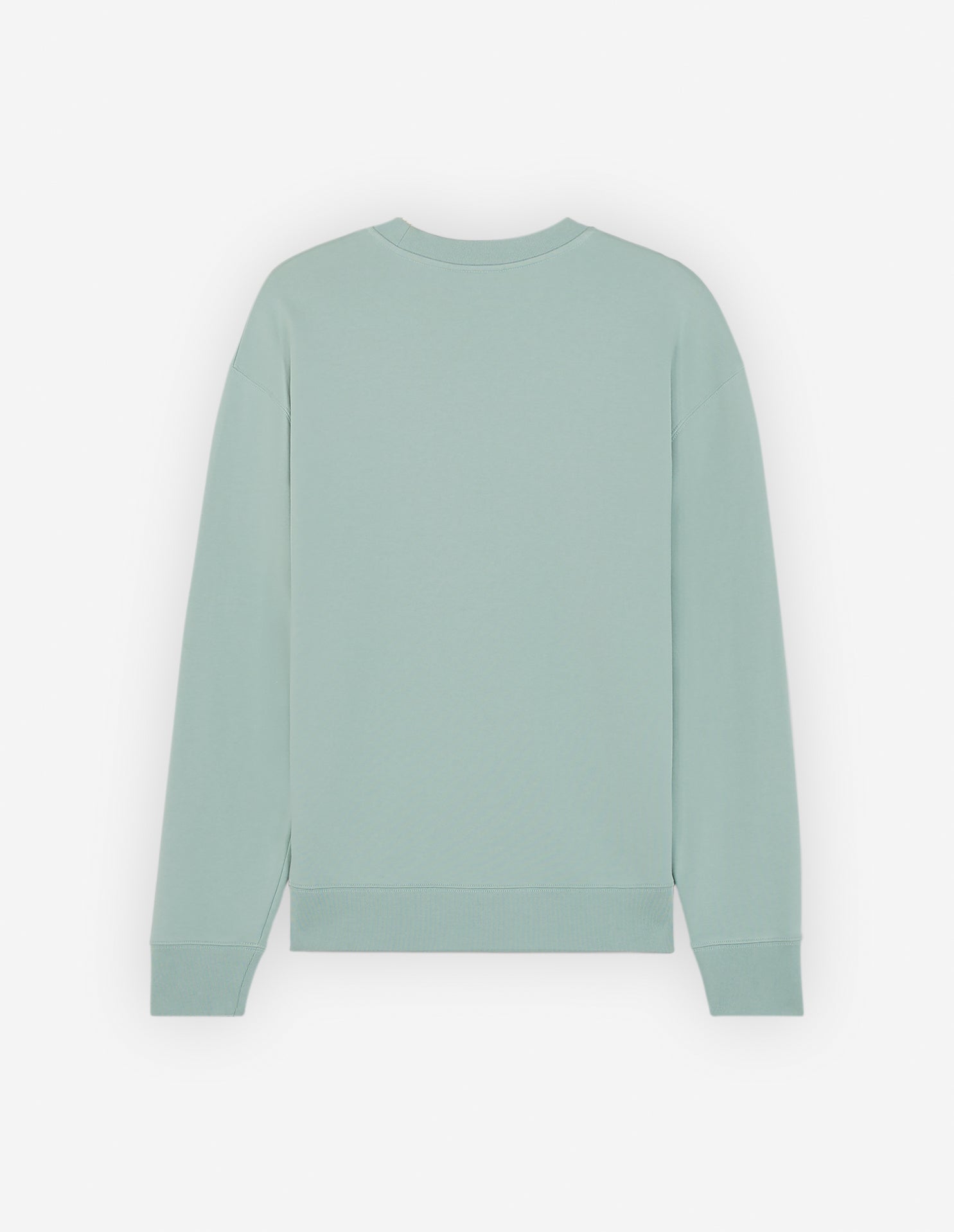Long-sleeved sweatshirt with print - Seafoam Blue