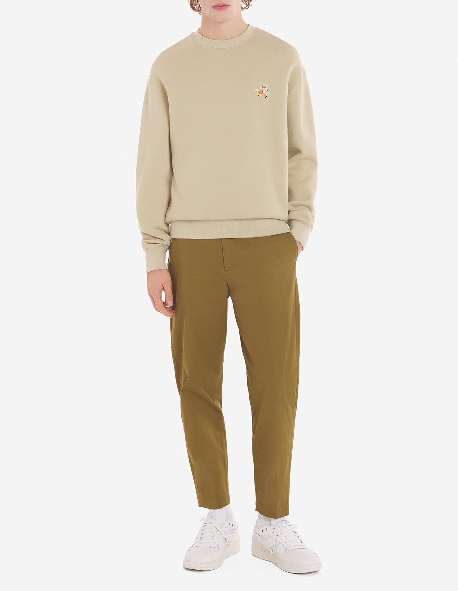 Sweatshirt à col rond avec écusson - Maltshake