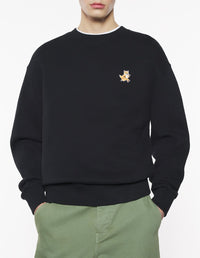 Sweatshirt with printed logo - Black