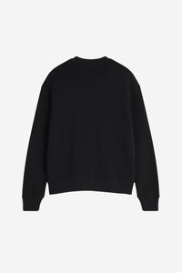 Sweatshirt with printed logo - Black
