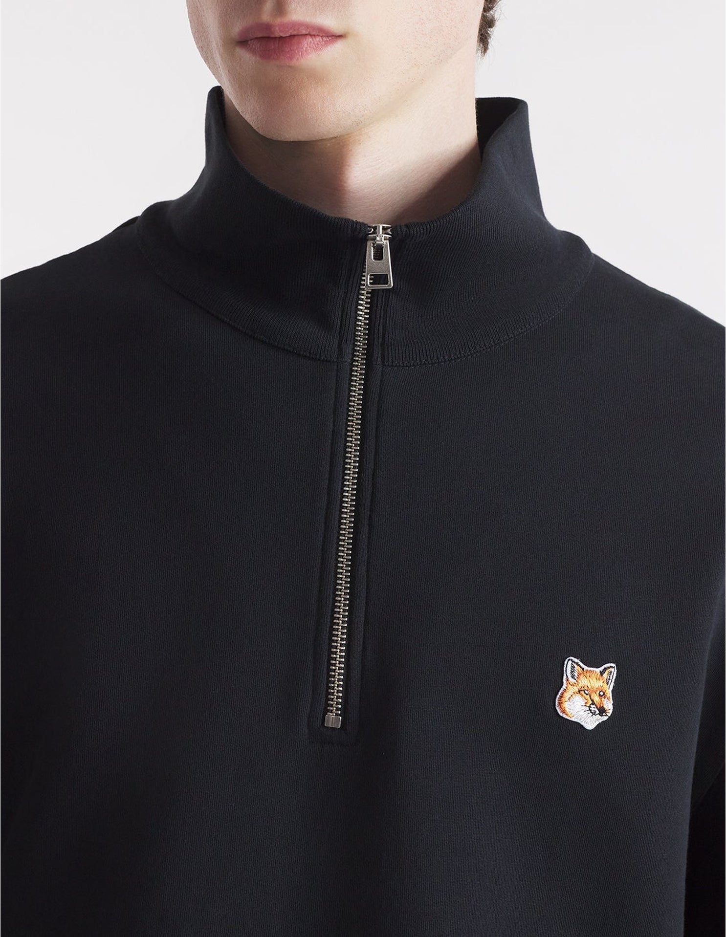 Sweatshirt camionneur avec écusson - Black