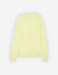 Sweatshirt à manches longues avec broderie - Chalk Yellow
