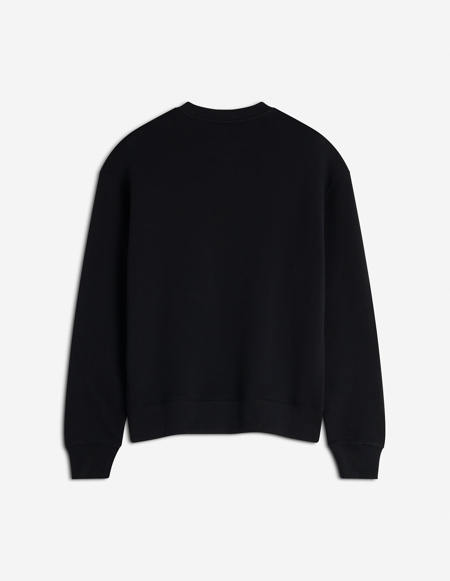 Long-sleeved sweatshirt with embroidery - Black & White