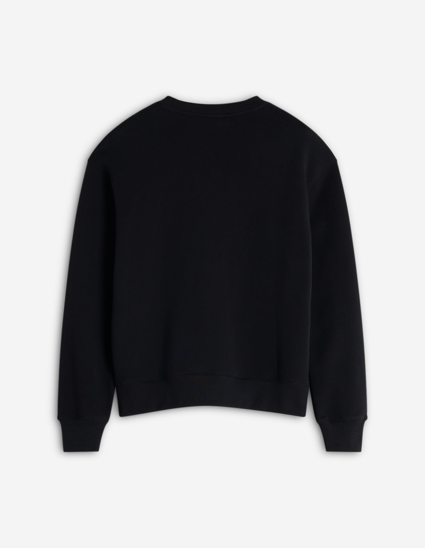 Bold Fox Head Sweatshirt with patch - Black
