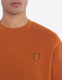 Sweatshirt Bold Fox Head avec écusson - Tobacco