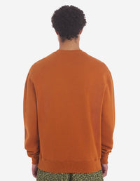 Sweatshirt Bold Fox Head avec écusson - Tobacco