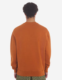 Sweatshirt Bold Fox Head avec écusson - Tobacco