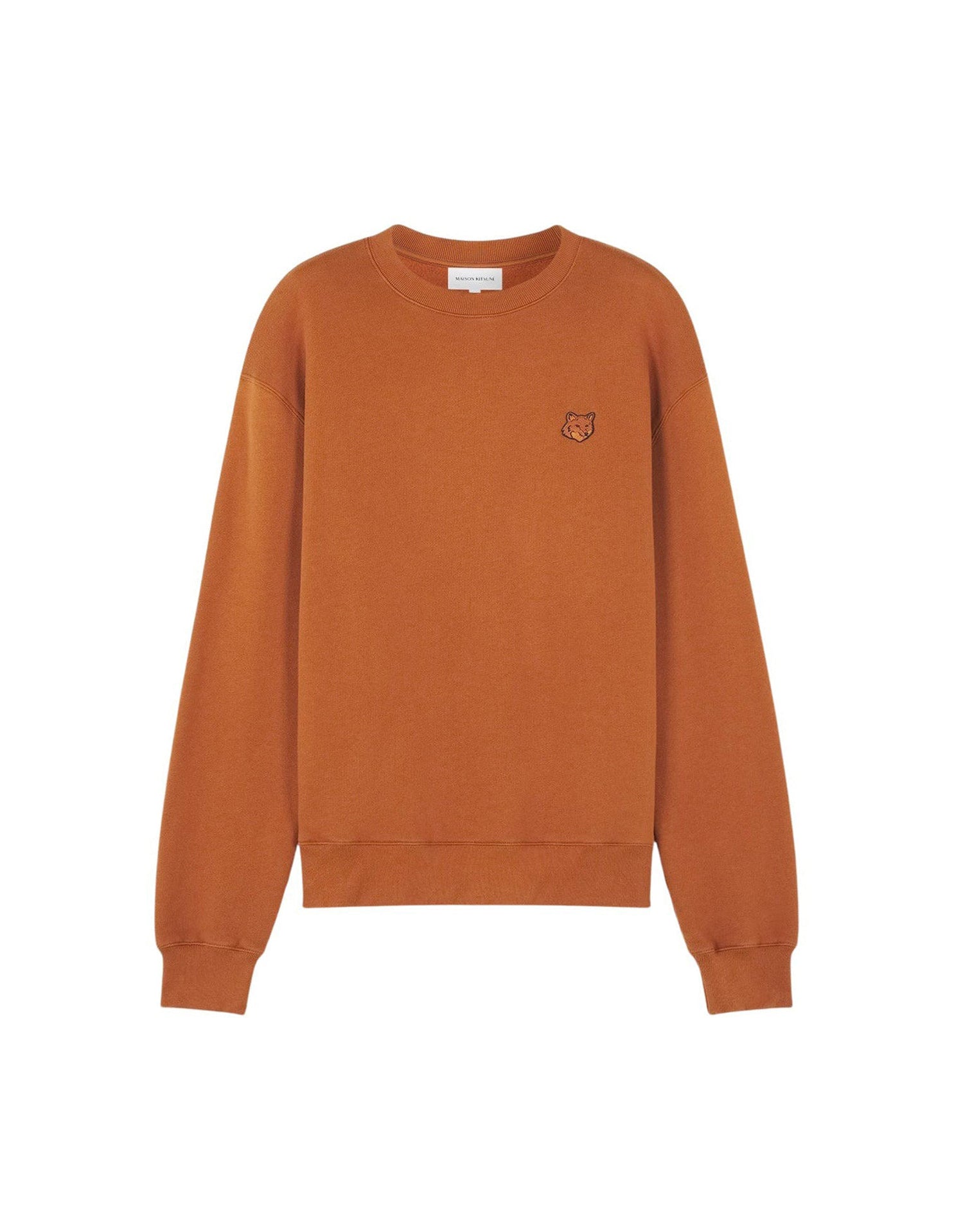 Sweatshirt Bold Fox Head avec écusson - Tobacco