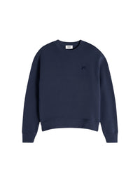 Bold Fox Head Sweatshirt with patch - Ink Blue